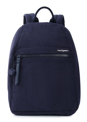 Hedgren Inner City Vogue Backpack Small RFID S Corduroy Peacoat Blue