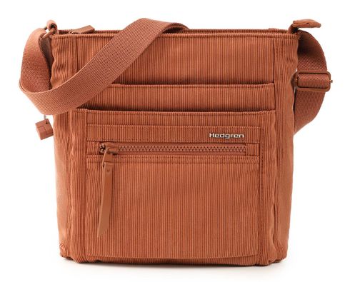 Hedgren Inner City Orva Crossover RFID Corduroy Redwood Burl