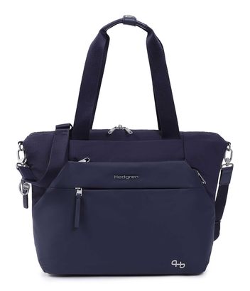 Hedgren Furo Kicho Horizontal Tote Exp 14" Peacoat Blue Hedgren Furo Kicho Horizontal Tote Exp 14" Peacoat Blue