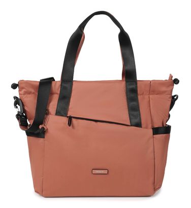 Hedgren Nova Galactic Shoulder Bag / Tote Redwood Burl Hedgren Nova Galactic Shoulder Bag / Tote Redwood Burl