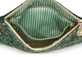 Pip Studio Charly Cosmetic Flat Pouch Quilted Daisy Dreams M Green
