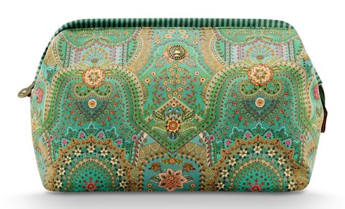 Pip Studio Cooper Cosmetic Purse Jabali XL Green