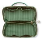 Pip Studio Cyrille Cosmetic Bag Stripe M Green