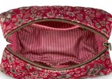 Pip Studio Coco Cosmetic Bag Quilted Daisy Dreams M Red