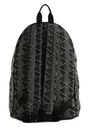 LACOSTE Backpack Mono Jacquard Denim Noir LACOSTE Backpack Mono Jacquard Denim Noir