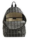 LACOSTE Backpack Mono Jacquard Denim Noir LACOSTE Backpack Mono Jacquard Denim Noir