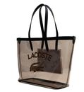 LACOSTE Shopping Bag L Transparent Noir Ermine