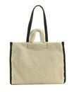 LACOSTE Shopping Bag L Natural Noir
