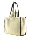 LACOSTE Shopping Bag L Natural Noir