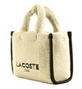 LACOSTE Shopping Bag S Natural Noir