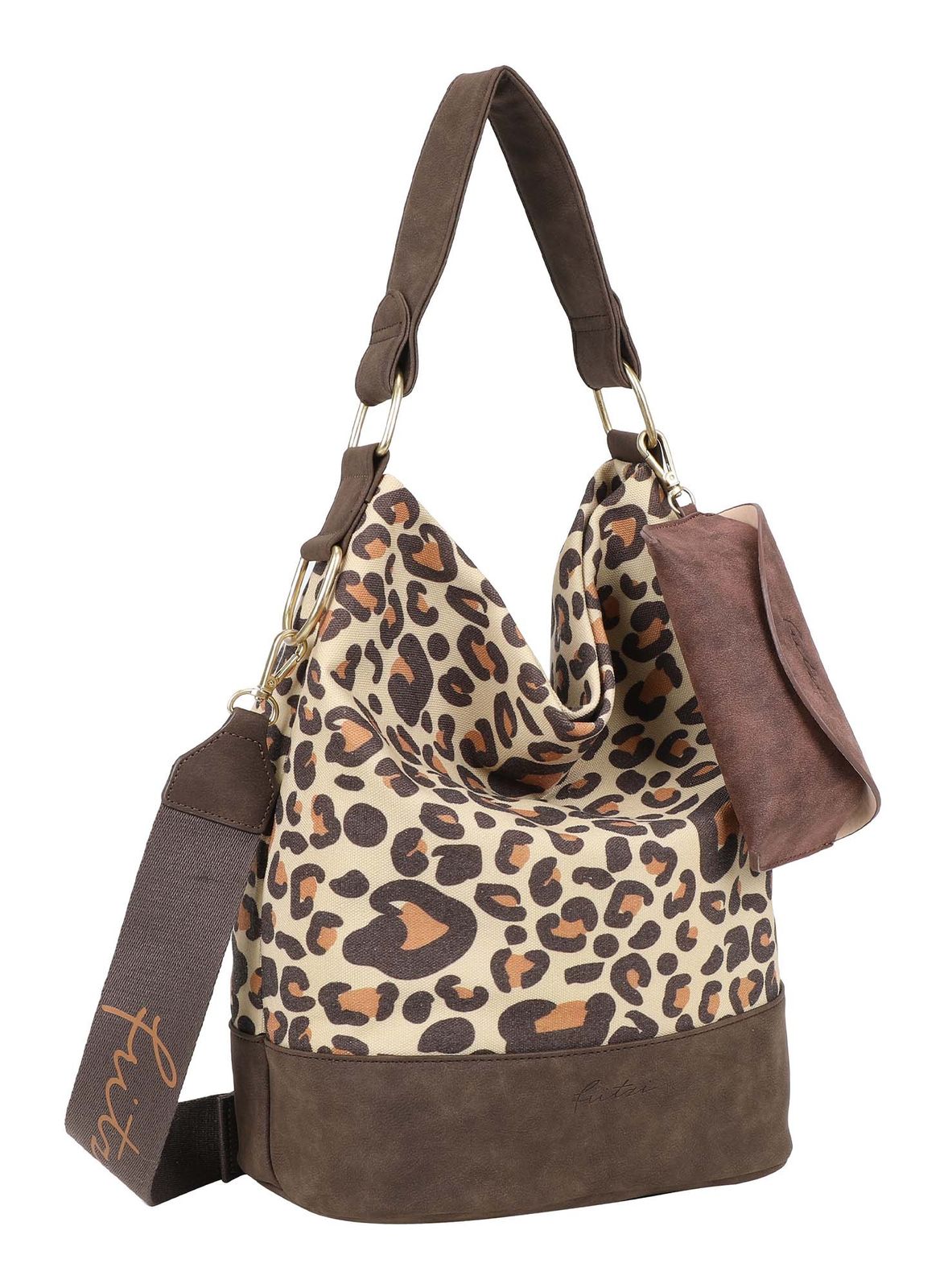 Fritzi aus Preußen Izzy07 Limited Leo Hobo Bag Camel Fritzi aus Preußen Izzy07 Limited Leo Hobo Bag Camel