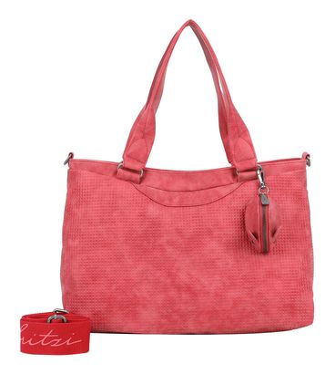Fritzi aus Preußen Joly Waffly Shoulder Bag Dark Red