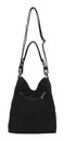 Fritzi aus Preußen Bitzi01 Suede Jacky Hobo Bag Black Fritzi aus Preußen Bitzi01 Suede Jacky Hobo Bag Black