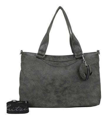Fritzi aus Preußen Joly Waffly Shoulder Bag Black