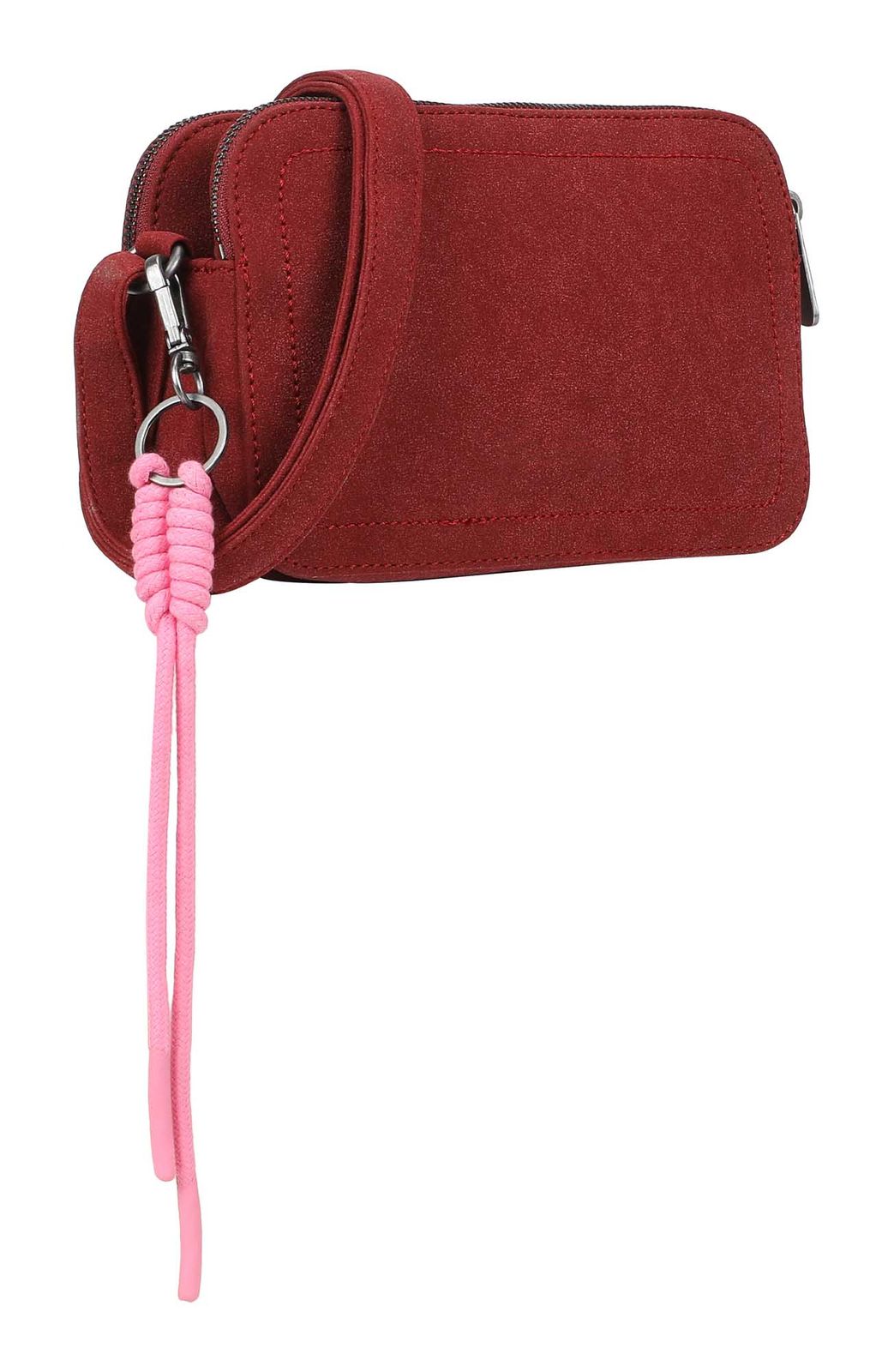 Fritzi aus Preußen Jony Suede Jacky Cross Bag Ruby Red Fritzi aus Preußen Jony Suede Jacky Cross Bag Ruby Red