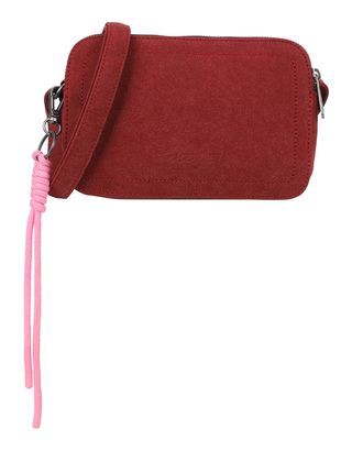 Fritzi aus Preußen Jony Suede Jacky Cross Bag Ruby Red