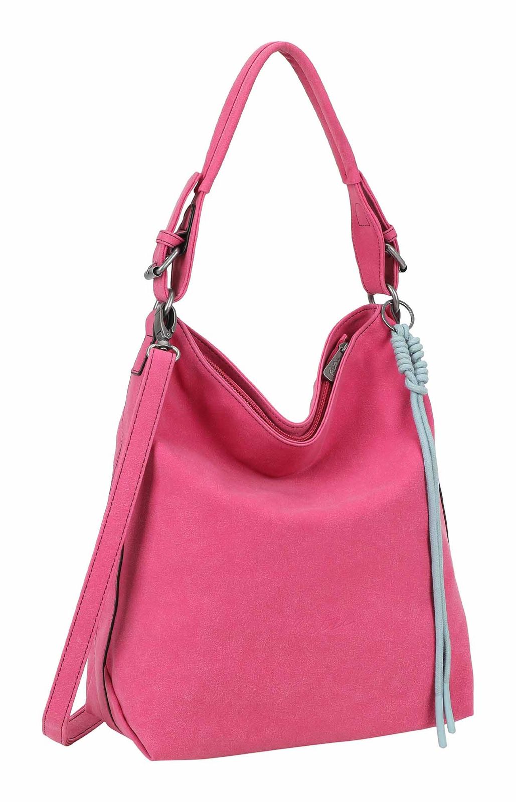 Fritzi aus Preußen Bitzi01 Suede Jacky Hobo Bag Soft Pink Fritzi aus Preußen Bitzi01 Suede Jacky Hobo Bag Soft Pink