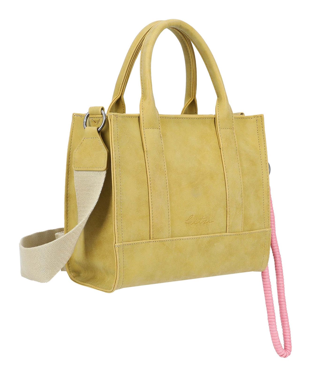 Fritzi aus Preußen Fritzi SquareN Vintage Crossbody Bag Light Curry Fritzi aus Preußen Fritzi SquareN Vintage Crossbody Bag Light Curry