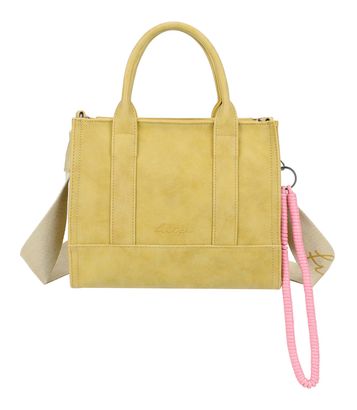 Fritzi aus Preußen Fritzi SquareN Vintage Crossbody Bag Light Curry