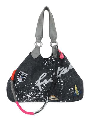Fritzi aus Preußen Izzy Medium Limited Canvas Shoulder Bag Out Of Space