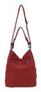 Fritzi aus Preußen Bitzi01 Suede Jacky Hobo Bag Ruby Red Fritzi aus Preußen Bitzi01 Suede Jacky Hobo Bag Ruby Red