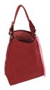 Fritzi aus Preußen Bitzi01 Suede Jacky Hobo Bag Ruby Red Fritzi aus Preußen Bitzi01 Suede Jacky Hobo Bag Ruby Red