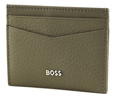 BOSS New Crosstown Card Holder Open Brown