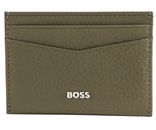 BOSS New Crosstown Card Holder Open Brown