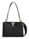 TOMMY HILFIGER TH Her Med Satchel Black TOMMY HILFIGER TH Her Med Satchel Black