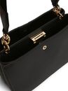 TOMMY HILFIGER TH Her Med Satchel Black TOMMY HILFIGER TH Her Med Satchel Black