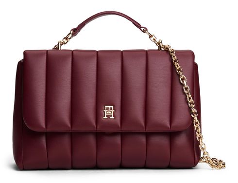 TOMMY HILFIGER TH Grace Crossover Bag Deep Rouge