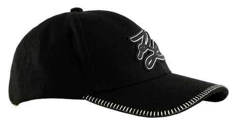 KARL LAGERFELD K / Autograph Patch Cap Black