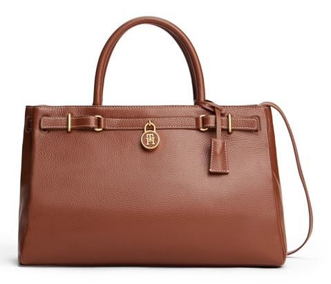 TOMMY HILFIGER American Icon Tote Bag Winter Cognac