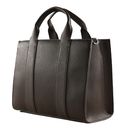 KARL LAGERFELD RSG Square Pebble Tote Bag M Tabacco