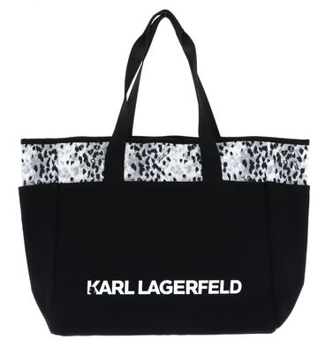 KARL LAGERFELD K / Essential Multipocket Shopper Black KARL LAGERFELD K / Essential Multipocket Shopper Black