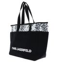 KARL LAGERFELD K / Essential Multipocket Shopper Black KARL LAGERFELD K / Essential Multipocket Shopper Black