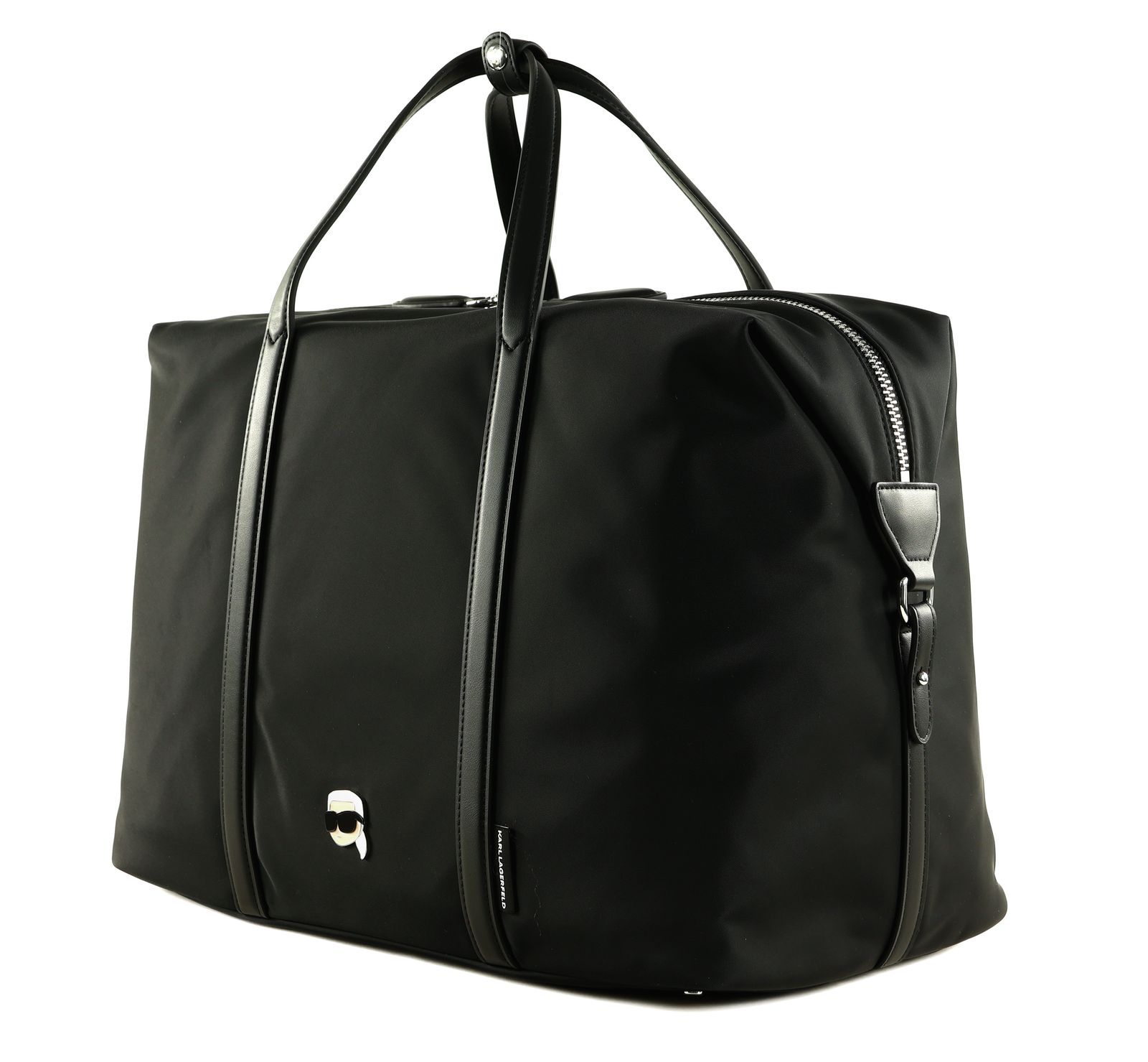 KARL LAGERFELD Ikon Weekender Black KARL LAGERFELD Ikon Weekender Black
