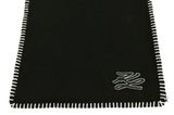 KARL LAGERFELD K / Autograph Patch Scarf Black
