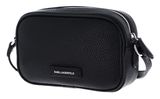 KARL LAGERFELD Ikon Pebble Slim Camera Bag Black KARL LAGERFELD Ikon Pebble Slim Camera Bag Black