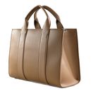 KARL LAGERFELD RSG Square Pebble Tote Bag M Caramel