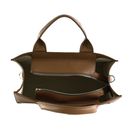 KARL LAGERFELD RSG Square Pebble Tote Bag M Caramel