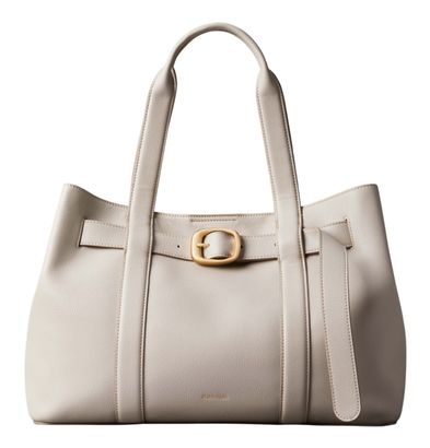 Calvin Klein Buckle Medium Tote Chateau
