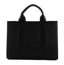 KARL LAGERFELD RSG Square Pebble Tote Bag M Black