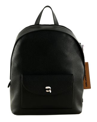 KARL LAGERFELD Ikon Pebble Backpack Black