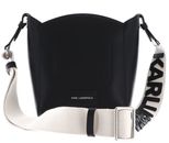KARL LAGERFELD K / Circle Bucket Bag S Black