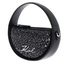 KARL LAGERFELD K / Signature Round Crossbody Bag Herringbone Sequins KARL LAGERFELD K / Signature Round Crossbody Bag Herringbone Sequins