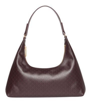 Calvin Klein Coated Emblem AOP Shoulder Bag Fudge AOP