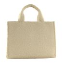 KARL LAGERFELD RSG Square Tote Bag M Cream White