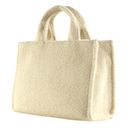 KARL LAGERFELD RSG Square Tote Bag M Cream White