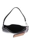 KARL LAGERFELD Ikon Pebble Half-Moon Shoulder Bag Black